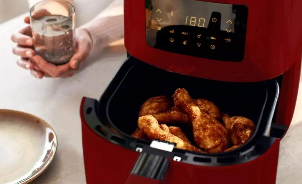 Frango na airfryer: como economizar com praticidade e sabor
