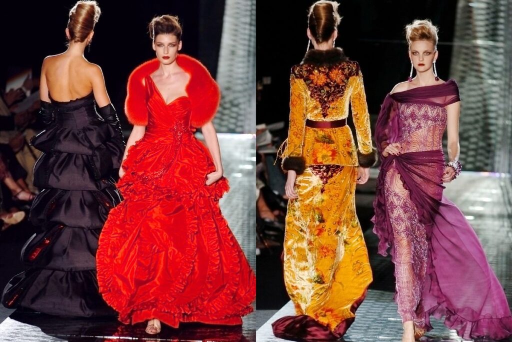 A cor que define o trabalho do estilista é o “Vermelho Valentino”