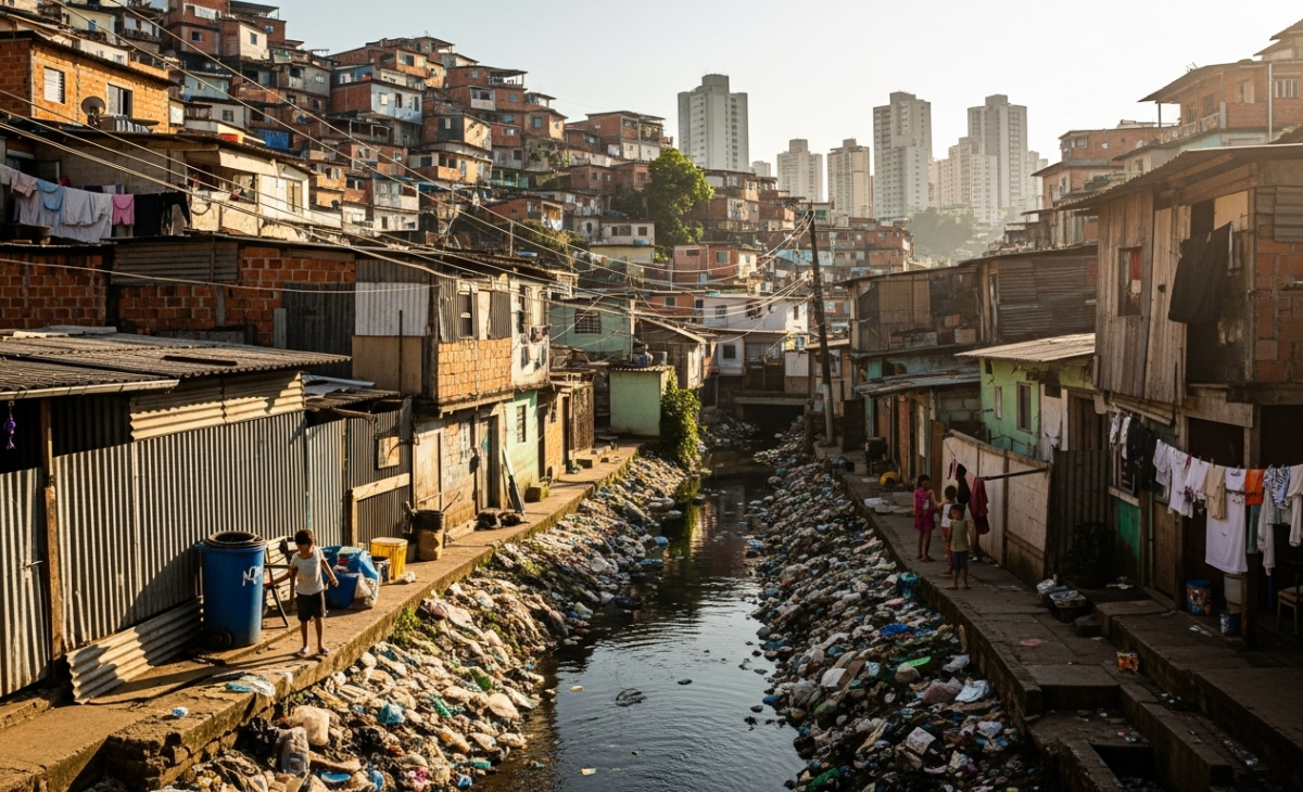 Esgoto não tratado pode ser causa de doenças